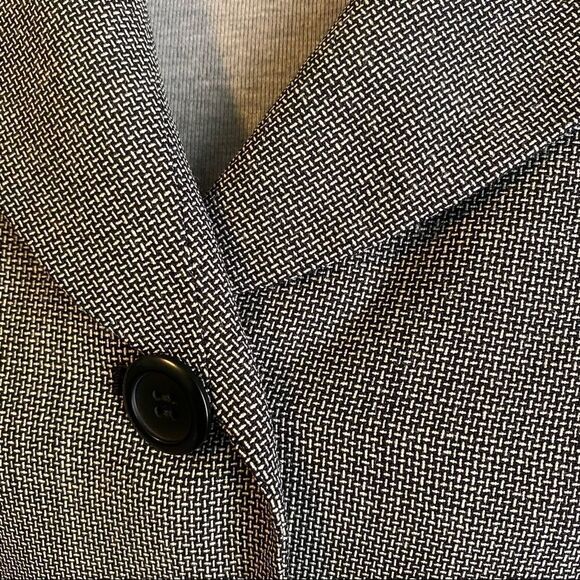 Pendleton Suit Jacket Blazer Two Tone Black White - Picture 2 of 7